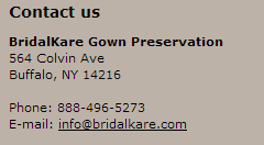 BridalKare contact info